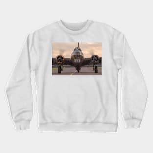 B-17 taxies back Crewneck Sweatshirt